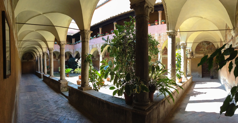 S.Onofrio cloister3